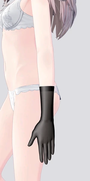 前腕までの手袋
